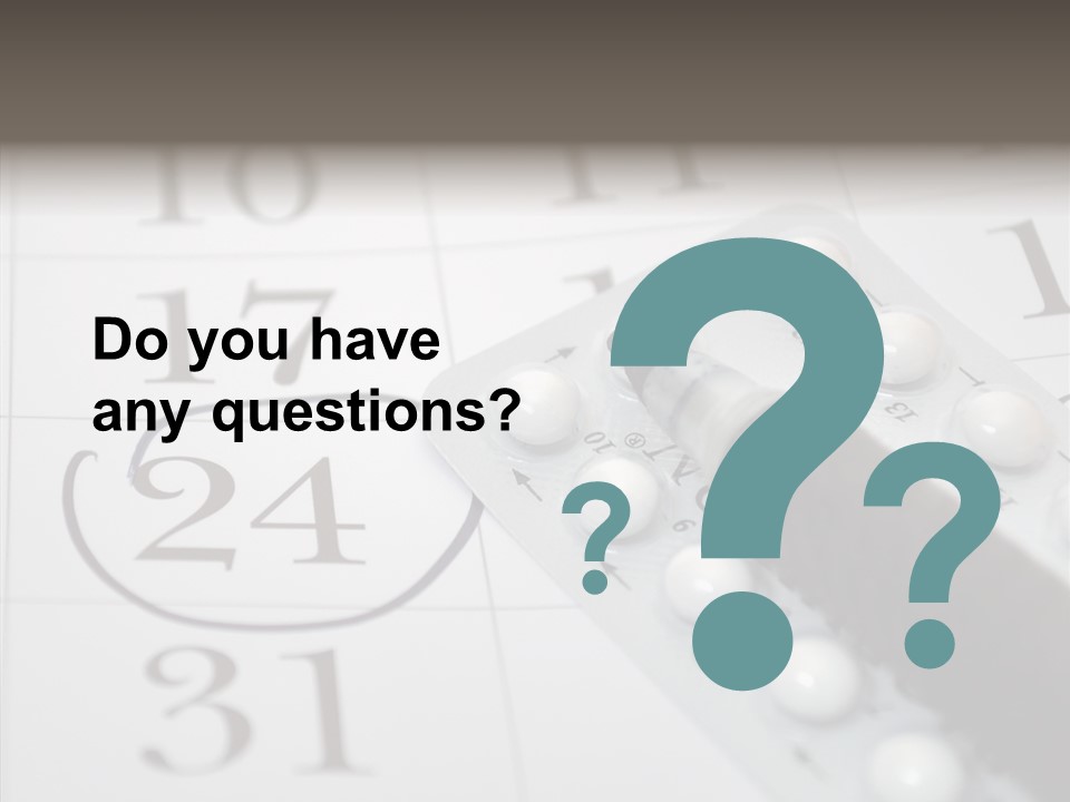 Healthcare Gynecology Prescription PowerPoint Template