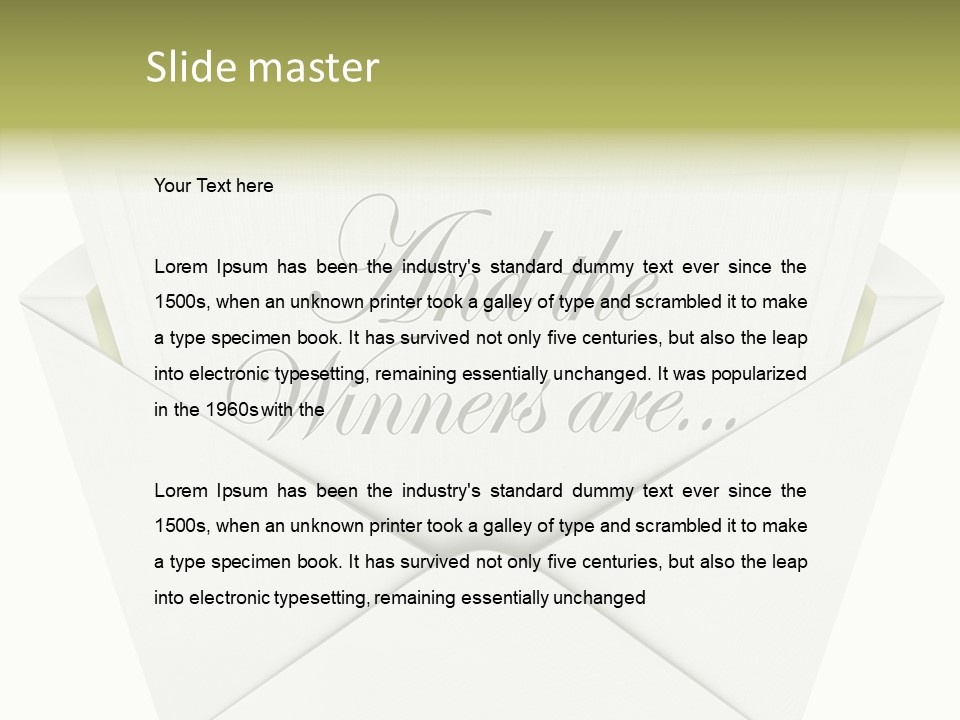 Transportation Figures Drive PowerPoint Template