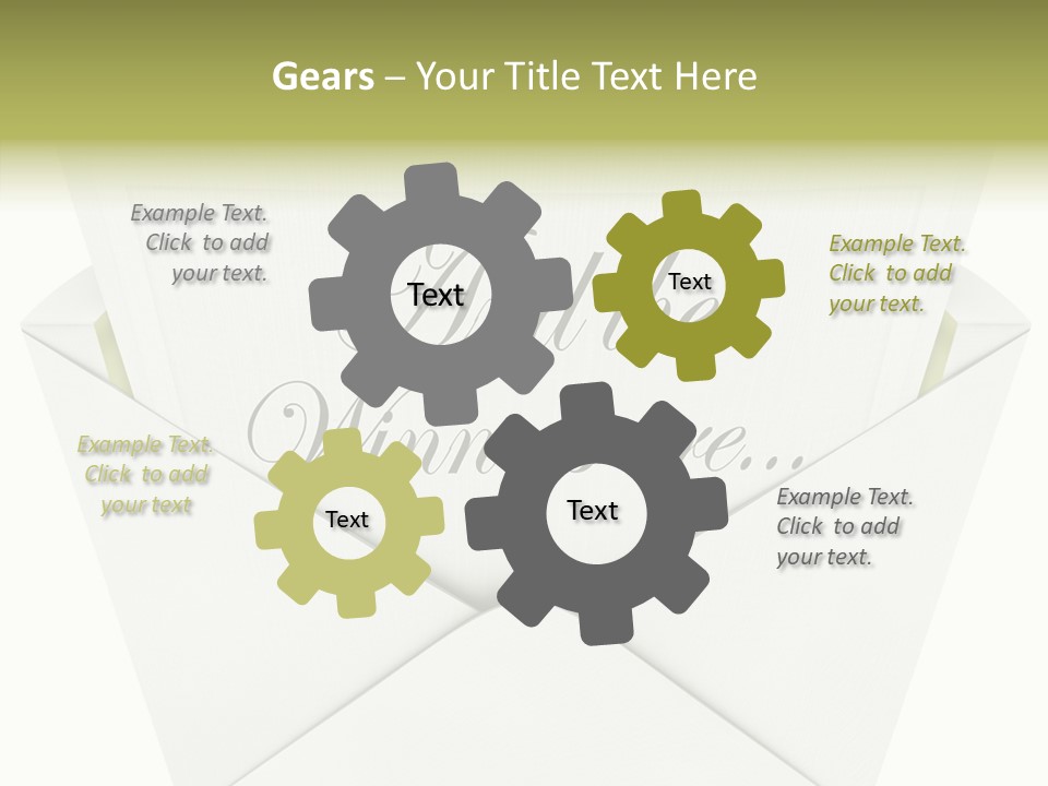 Transportation Figures Drive PowerPoint Template
