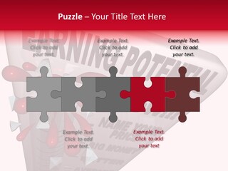 A Sign That Says Earning Potential Is Shown PowerPoint Template