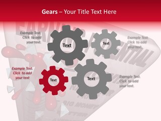 A Sign That Says Earning Potential Is Shown PowerPoint Template