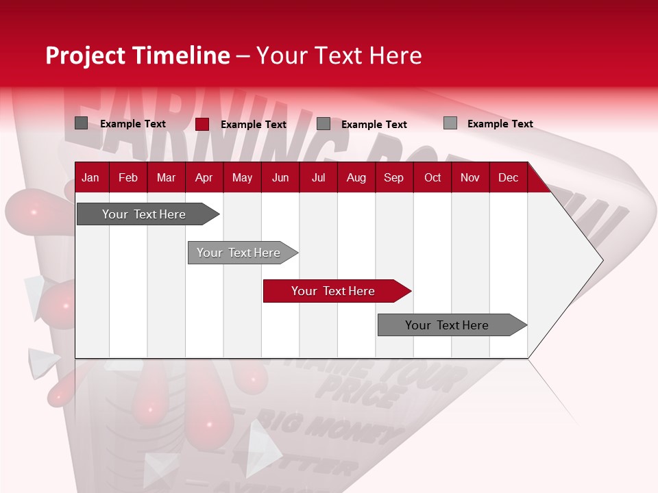 A Sign That Says Earning Potential Is Shown PowerPoint Template
