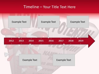 A Sign That Says Earning Potential Is Shown PowerPoint Template
