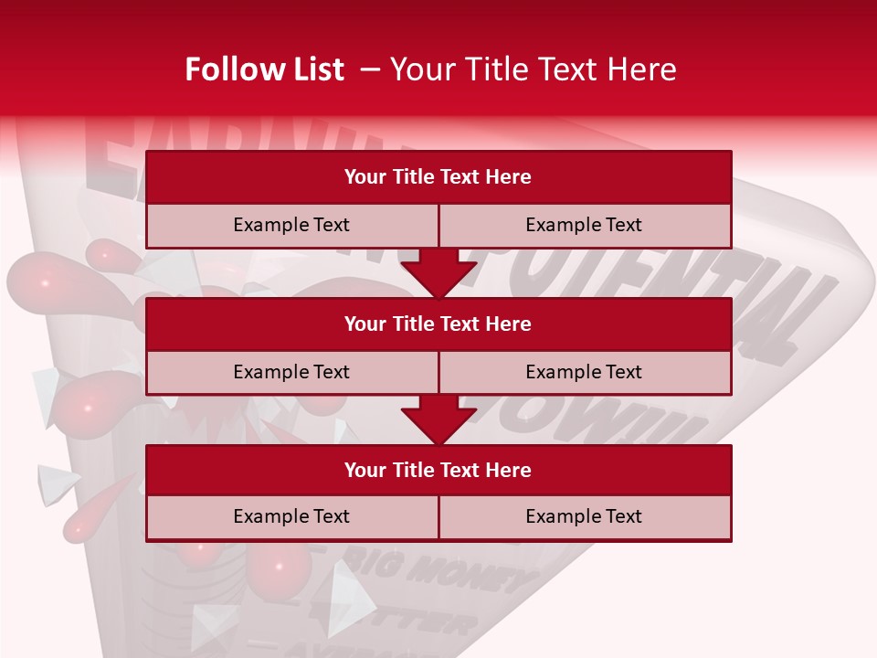 A Sign That Says Earning Potential Is Shown PowerPoint Template