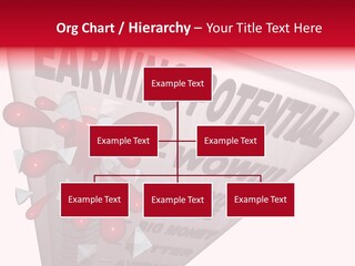 A Sign That Says Earning Potential Is Shown PowerPoint Template