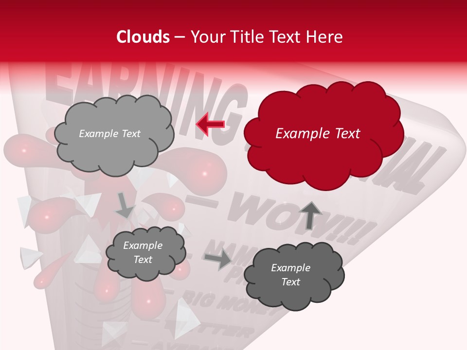 A Sign That Says Earning Potential Is Shown PowerPoint Template