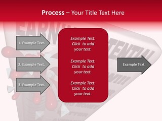 A Sign That Says Earning Potential Is Shown PowerPoint Template