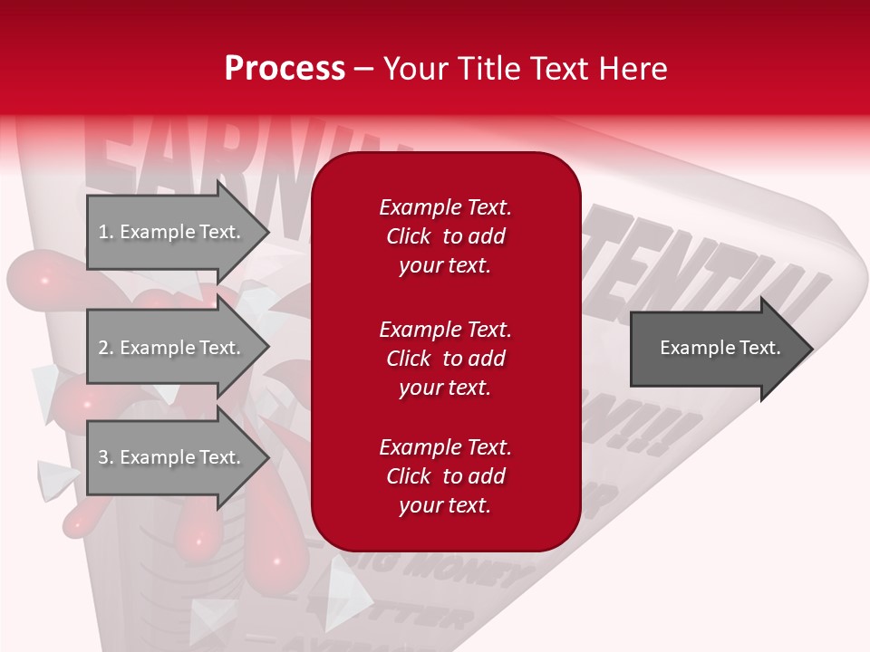 A Sign That Says Earning Potential Is Shown PowerPoint Template