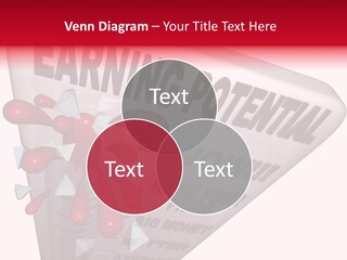 A Sign That Says Earning Potential Is Shown PowerPoint Template