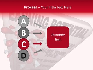 A Sign That Says Earning Potential Is Shown PowerPoint Template