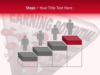 A Sign That Says Earning Potential Is Shown PowerPoint Template
