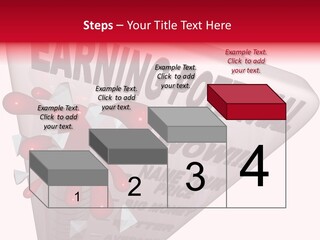 A Sign That Says Earning Potential Is Shown PowerPoint Template