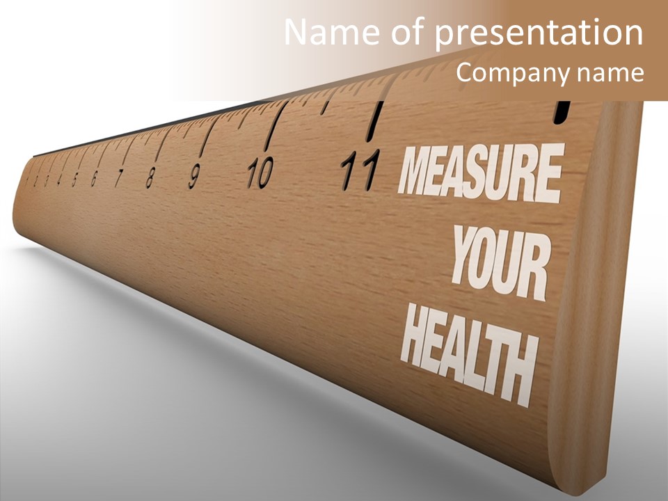 Improvement Wood Medical PowerPoint Template