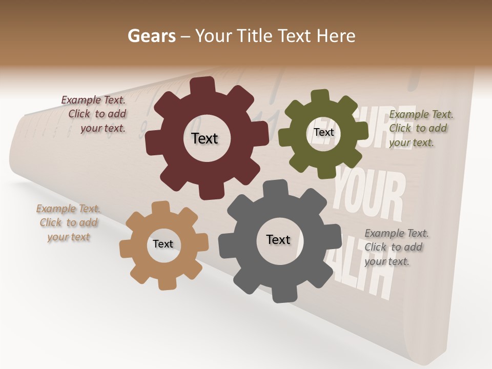 Improvement Wood Medical PowerPoint Template