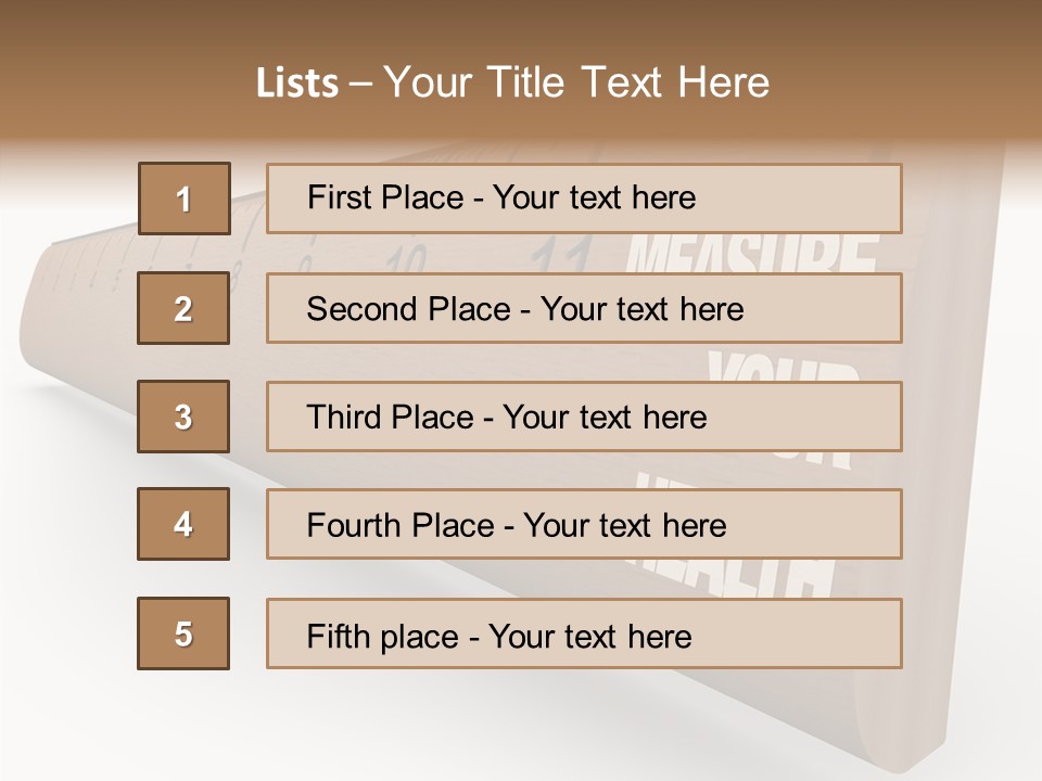 Improvement Wood Medical PowerPoint Template