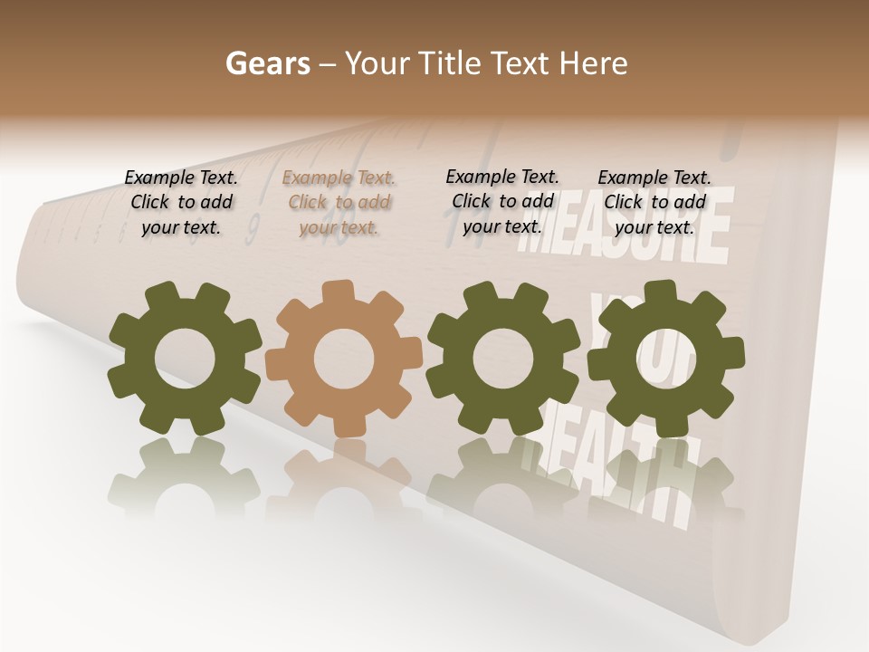 Improvement Wood Medical PowerPoint Template