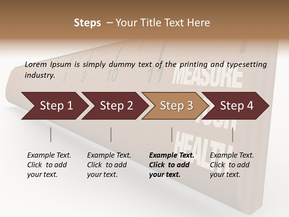 Improvement Wood Medical PowerPoint Template