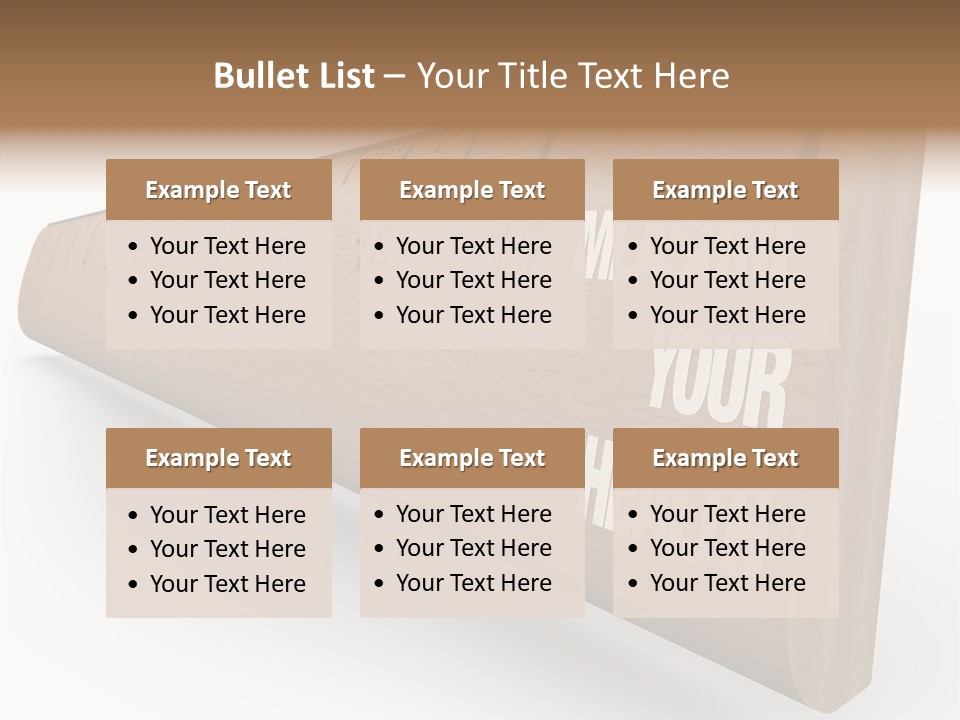 Improvement Wood Medical PowerPoint Template