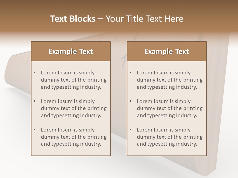 Improvement Wood Medical PowerPoint Template
