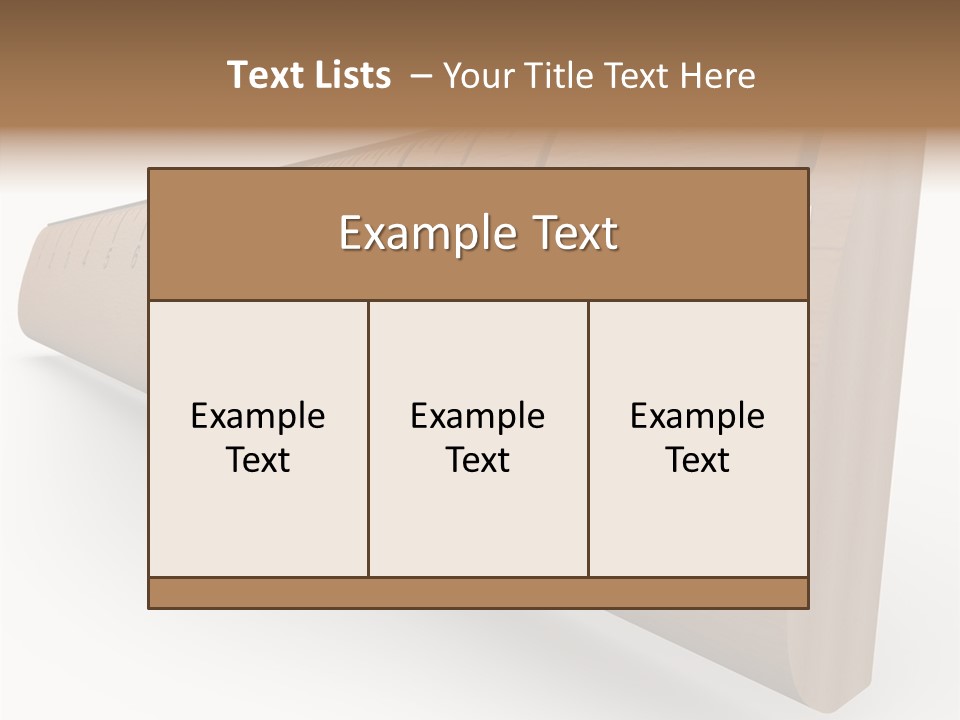 Improvement Wood Medical PowerPoint Template