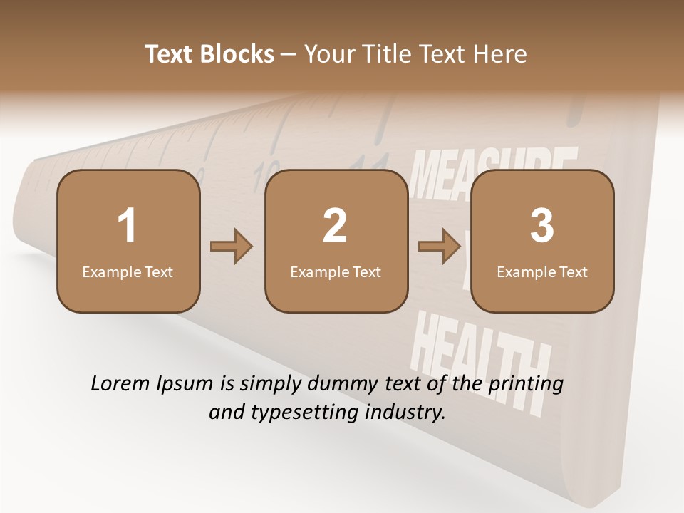 Improvement Wood Medical PowerPoint Template