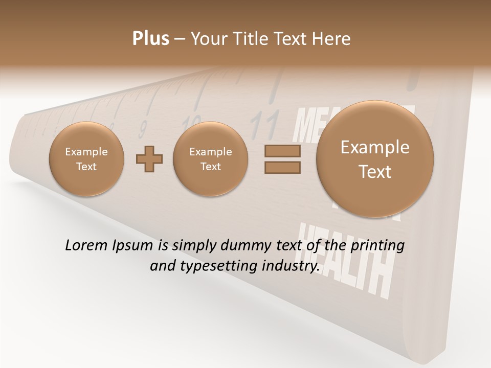 Improvement Wood Medical PowerPoint Template
