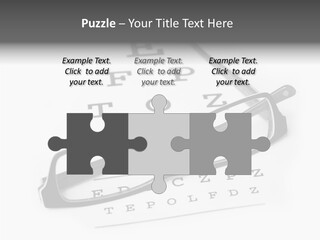 Healthcare Look Eye PowerPoint Template