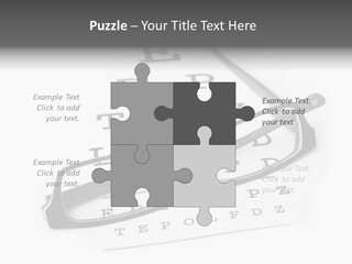 Healthcare Look Eye PowerPoint Template