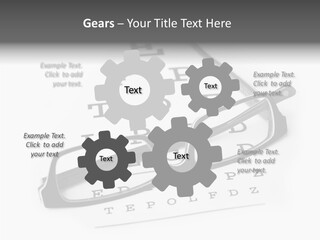 Healthcare Look Eye PowerPoint Template