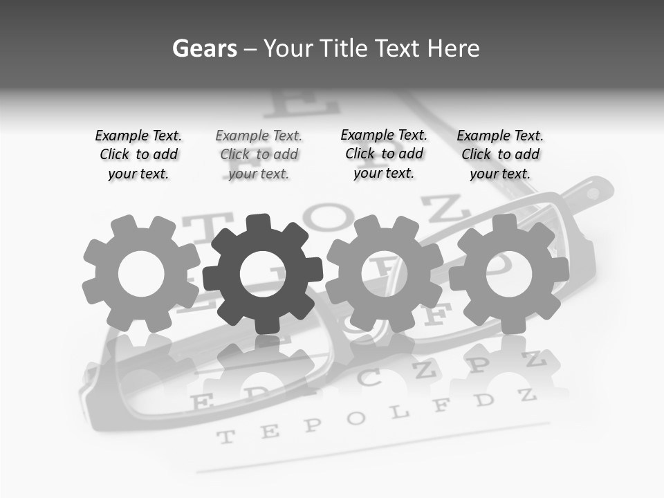 Healthcare Look Eye PowerPoint Template