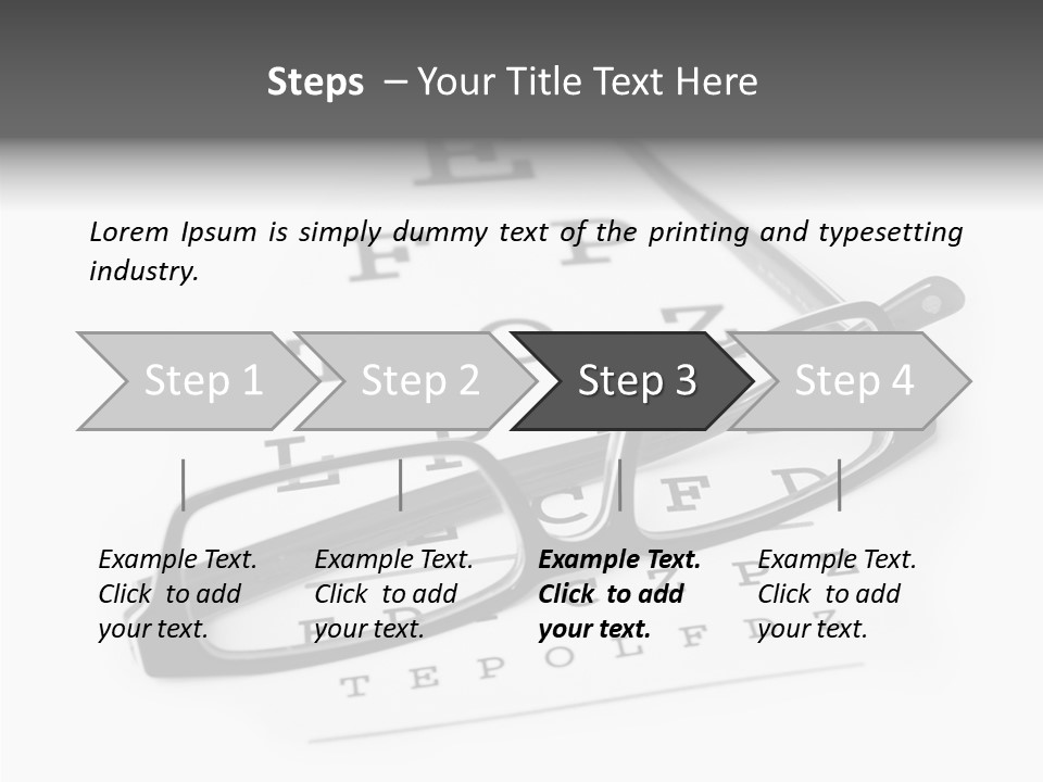 Healthcare Look Eye PowerPoint Template