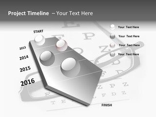 Healthcare Look Eye PowerPoint Template