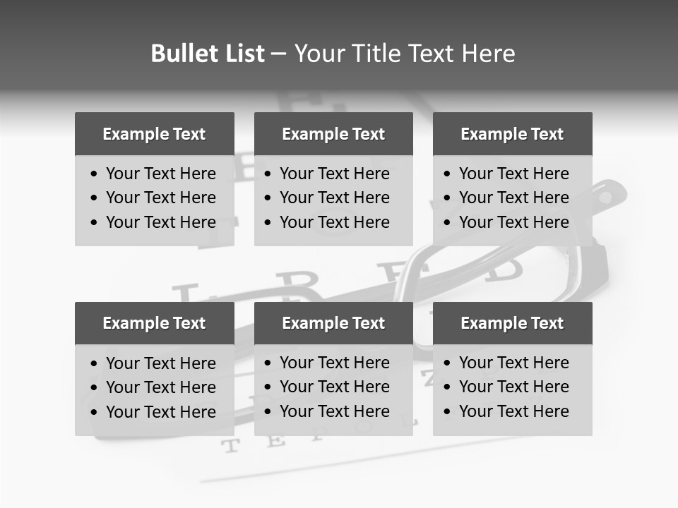 Healthcare Look Eye PowerPoint Template
