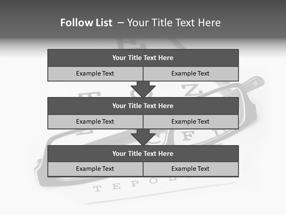 Healthcare Look Eye PowerPoint Template