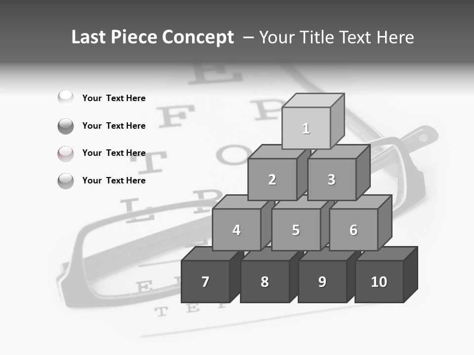 Healthcare Look Eye PowerPoint Template