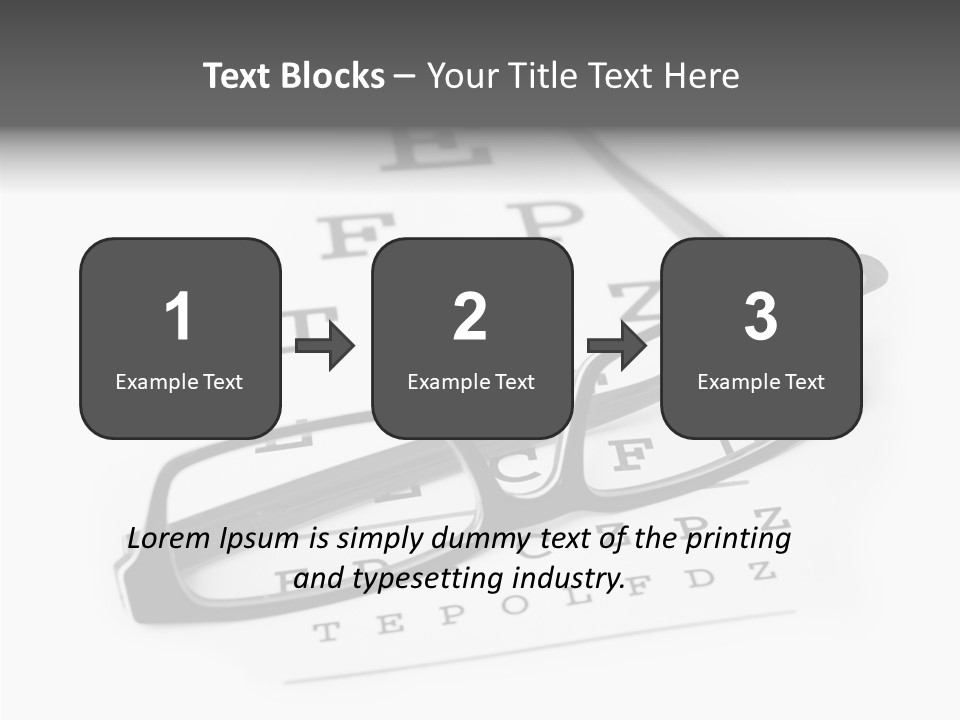 Healthcare Look Eye PowerPoint Template