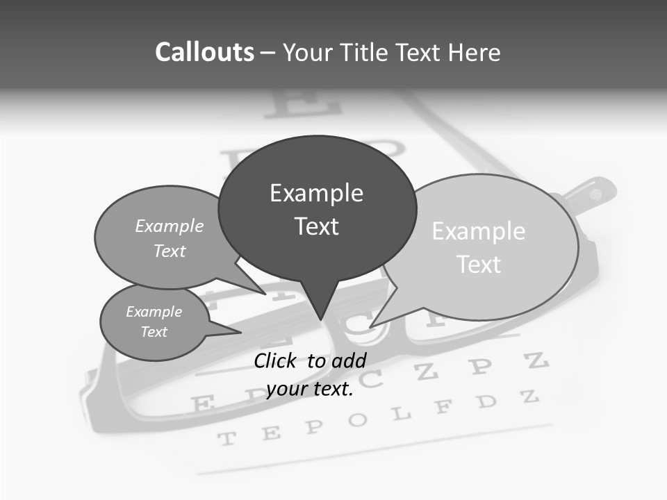 Healthcare Look Eye PowerPoint Template