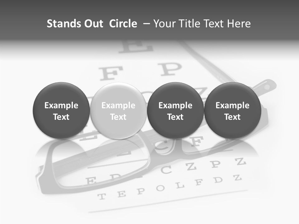 Healthcare Look Eye PowerPoint Template