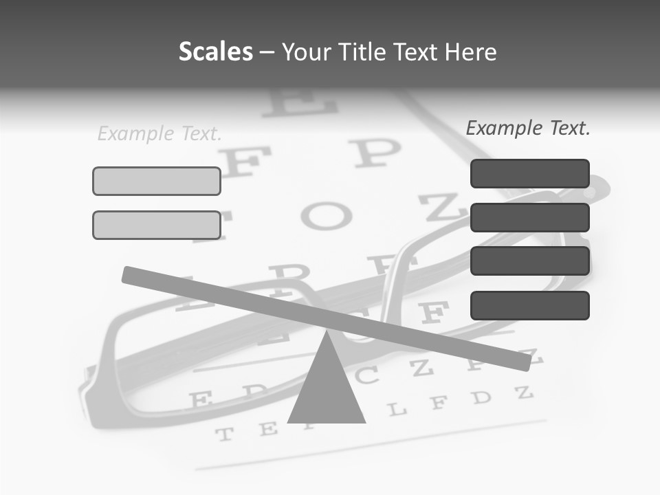Healthcare Look Eye PowerPoint Template