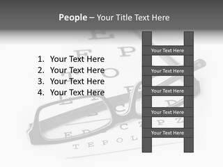 Healthcare Look Eye PowerPoint Template