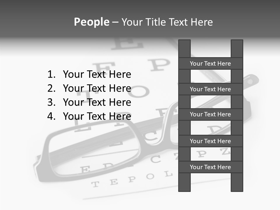 Healthcare Look Eye PowerPoint Template