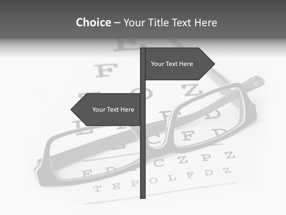 Healthcare Look Eye PowerPoint Template