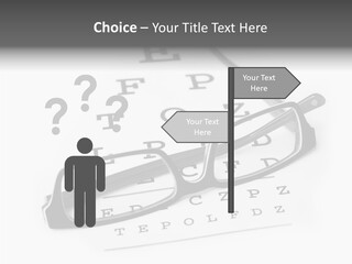 Healthcare Look Eye PowerPoint Template