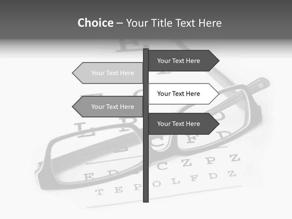 Healthcare Look Eye PowerPoint Template