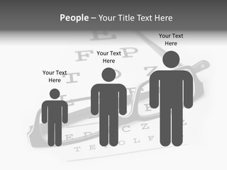 Healthcare Look Eye PowerPoint Template