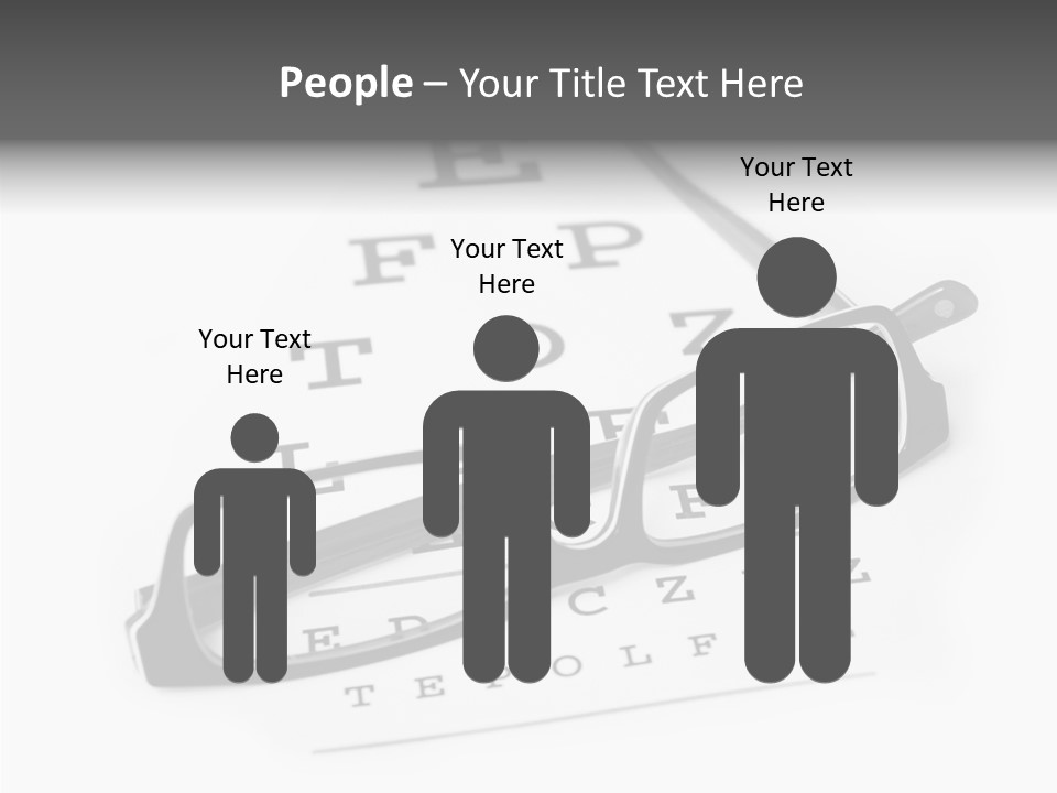 Healthcare Look Eye PowerPoint Template