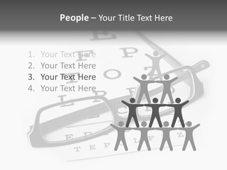 Healthcare Look Eye PowerPoint Template