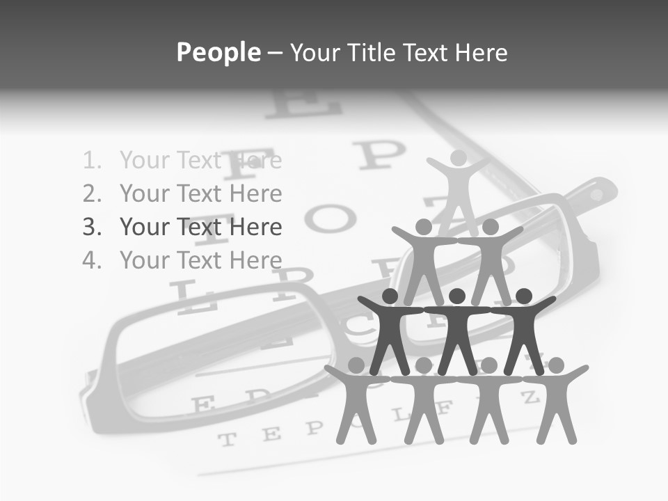 Healthcare Look Eye PowerPoint Template