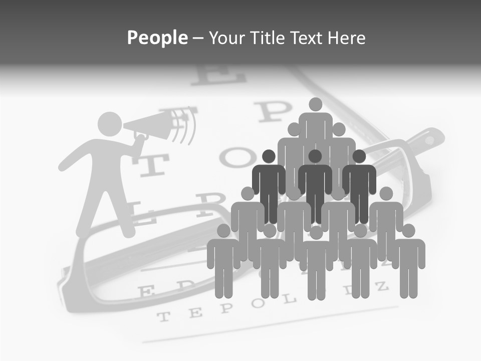 Healthcare Look Eye PowerPoint Template