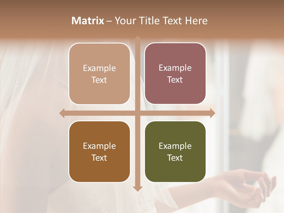 Happiness Tulle Beautiful PowerPoint Template